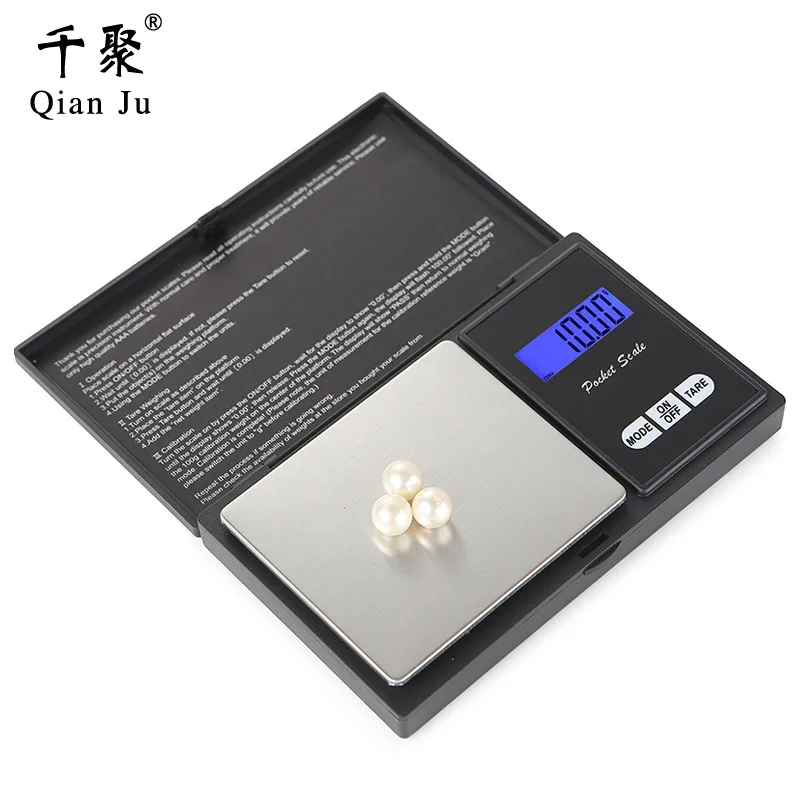 

P258 Jewellery Balance Portable Mini- Pocket Electronics Balance Palm Electronics Name Accurate 0.01g