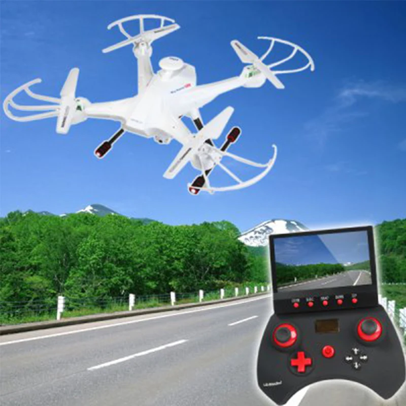 

Lian Sheng LS - 128 Sky Hunter FPV Real Time Transmission RC Quadcopter with HD Camera Headless Mode 2.4G 6 Axis Gyro Drone
