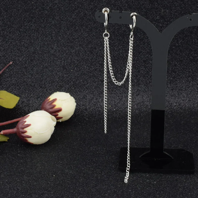 

Free Shipping KPOP DNA Korean V New Arrival Winner Boys Jin Earrings Tassels Ear Stud For Women Men