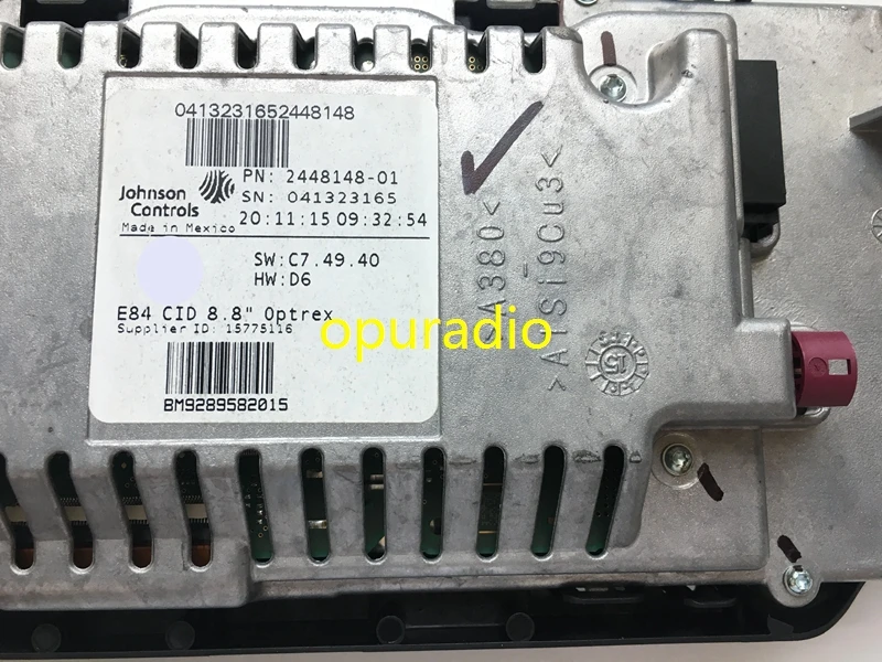 BMW E84 CIC lcd display  (2)