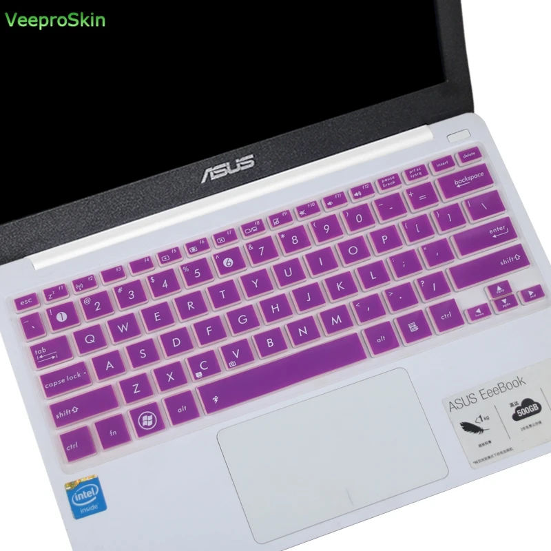 Для Asus Vivobook E203M E203 E203NA EeeBook X200CA X200MA X200M E203MA E200HA S200E 11 ''Обложка клавиатуры для ноутбука 11,6