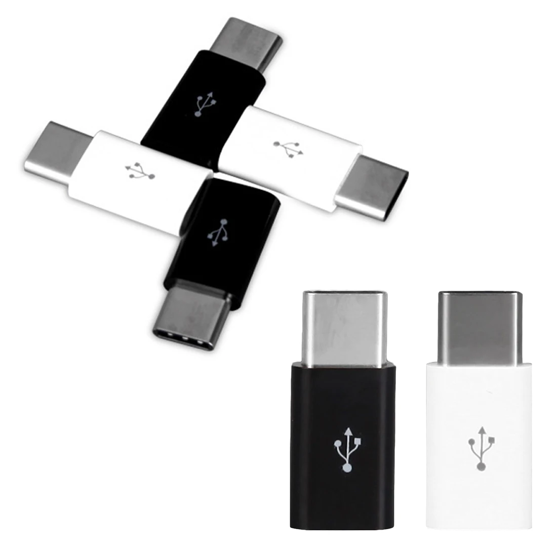 

Etmakit 3PCS USB C to Micro USB Adapter Type C Data Syncing Charging for Samsung S8 Plus Oneplus 5 Charger Phone Accessories