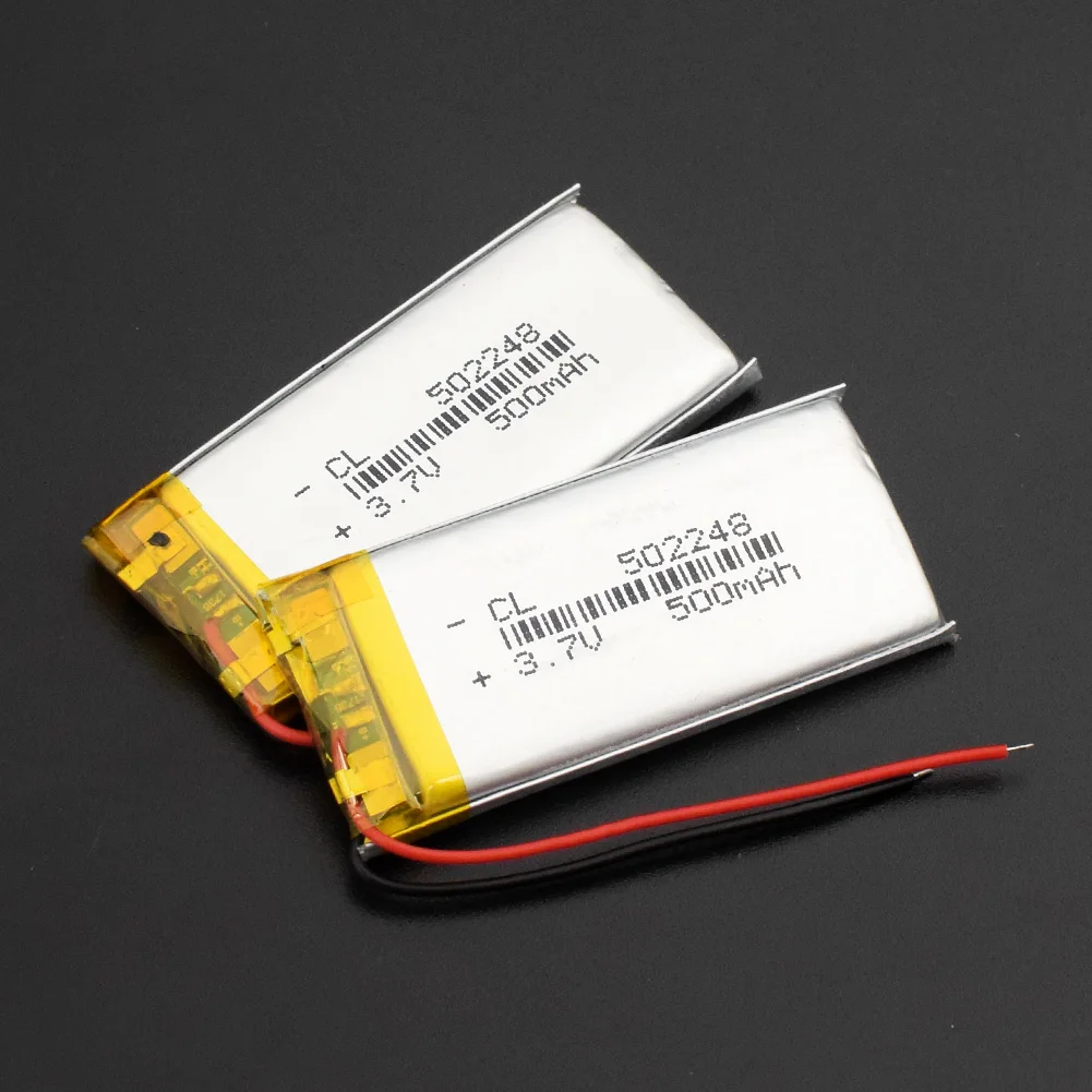 502248 3,7 v 500mAh литий-ионные Lipo элементы литий-полимерные Сменные аккумуляторные батареи для Bluetooth динамиков gps PDA