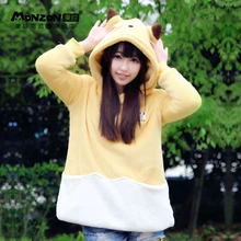 Japón Anime Cartoon Kokkuri san Cosplay Chaqueta Dulce Ichimatsu Kohina Fleece Sudaderas Con Capucha de Anime Cosplay Chaqueta de Invierno
