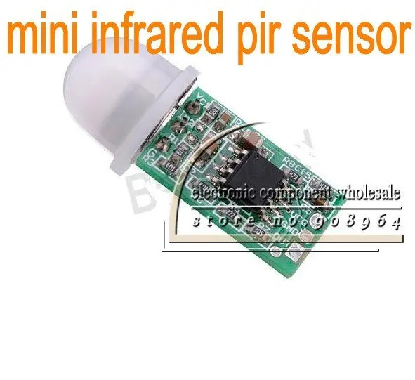 

Mini Infrared PIR Motion Sensor Detector Module 27x12mm