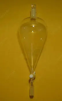 

3000ml,24/40,Glass Separatory Funnel,Pyriform,PTFE Stopcock,Lab Glassware