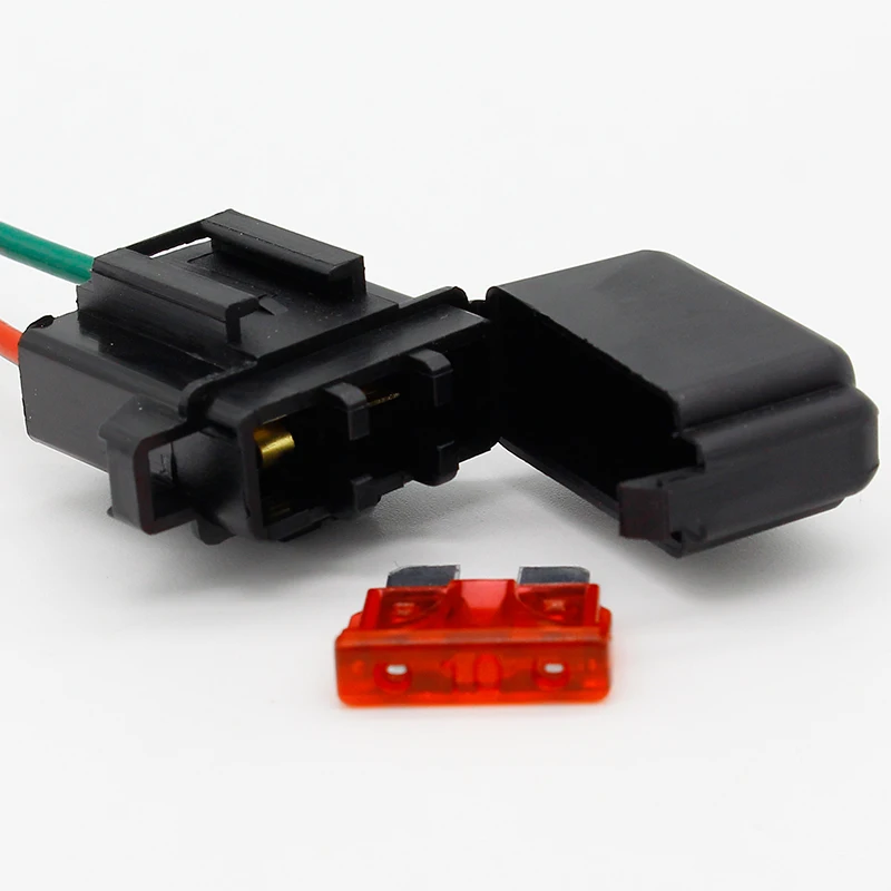 1 шт. держатель предохранителя ATC провод AWG медный 12 В 24 В|atc fuse holder|fuse holderatc |