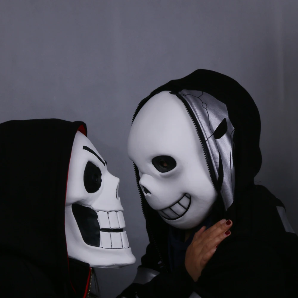 11 Halloween Costume Cosplay Movie Game Prop Mask Sans Undertale Helmet Hard Latex Cosplay Sans Papyrus Helmet Full Head Masks