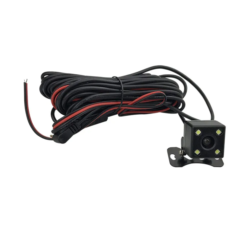 

Car Rear View Backup Camera With Wire Cable 5M for Car DVR Camcorder Recorder 4 LED Night Vision 140 Degree Dash Cam 4 pin Video
