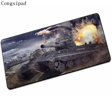 Congsipad World of Tanks Мышь площадку для Мышь Notbook компьютерная Мышь Pad оверлок край большой игровой коврик оверлок края мышь Pad