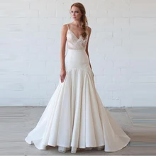 Формальный стиль русалка невесты Свадебная юбка на заказ молния линия талии длина пола длинная юбка белый полный макси юбки для женщин