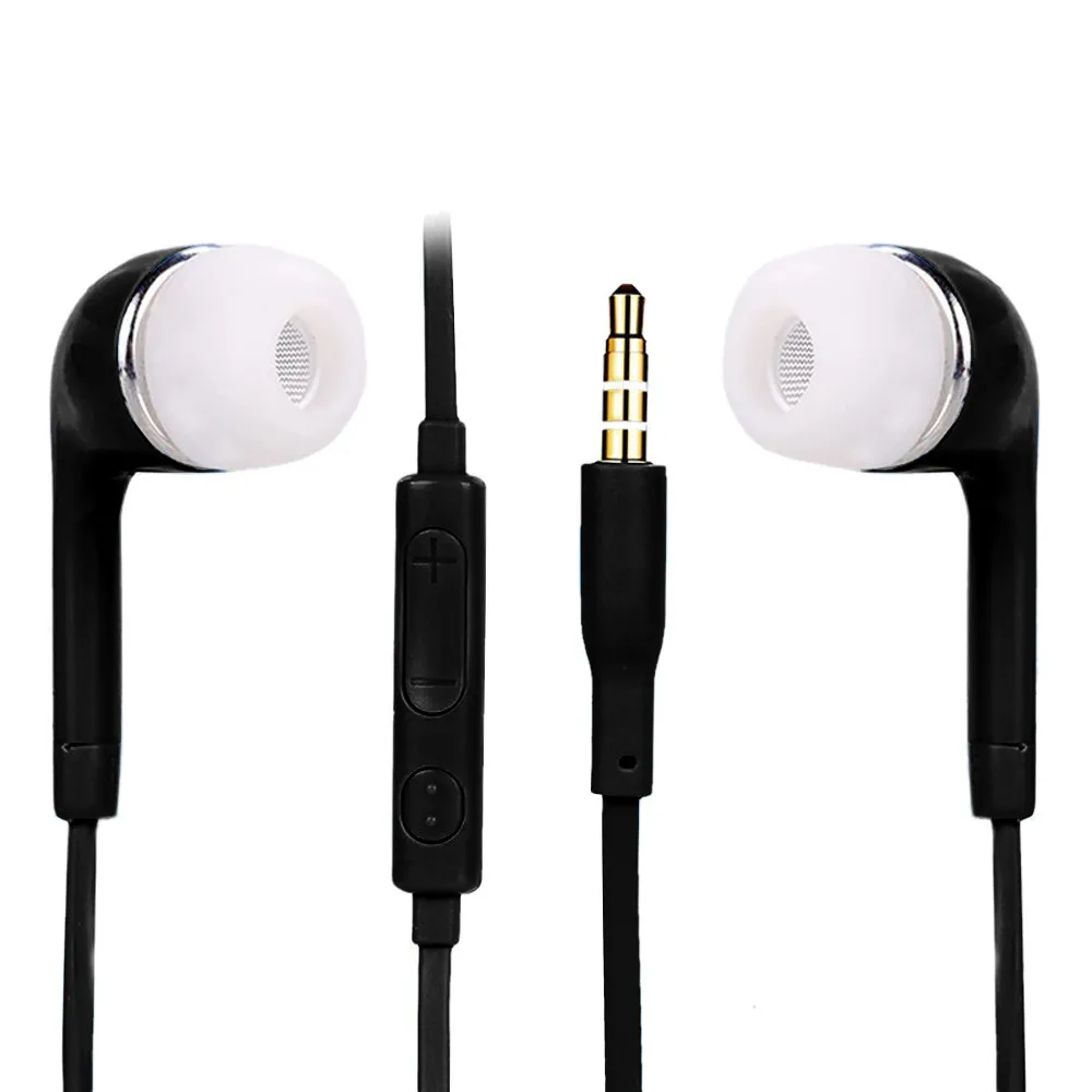 3.5mm Light Weight dual earbud hands-free In-ear Stereo Earbud Earphone Headset With MIC for any device with 3.5MM Jack