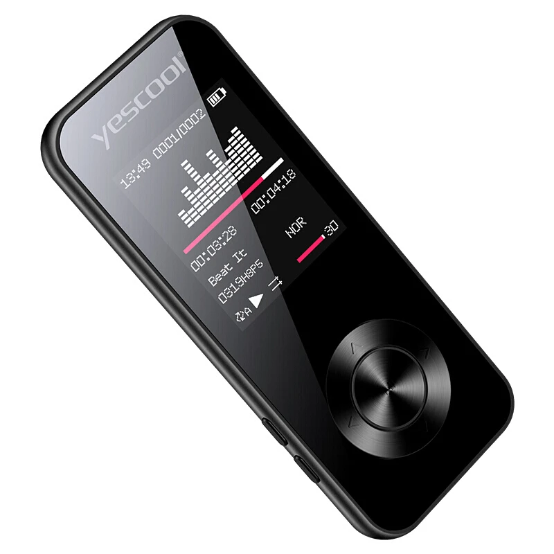 Yescool X2 1.8 Inch MP3 player Bluetooth lossless hifi music player speaker E-book FM radio voice recorder Mini sports walkman