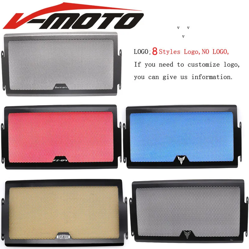 

For Yamaha Mt07 Tracer Mt-07 FZ07 FZ-07 MT 07 2014-2019 XSR700 radiator protective cover Guards Radiator Grille Cover Protecter