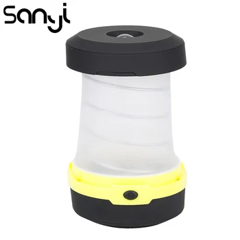 

SANYI Multifunction Portable Lantern Mini Camping Tent Lamp Retractable Outdoor Emergency Lamp Pocket Torch Light