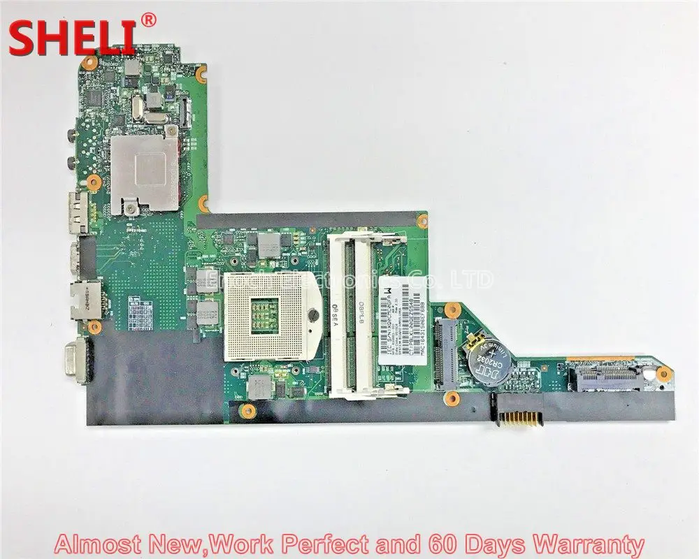 

SHELI For HP Pavilion DM4 DM4-1000 Series Laptop Motherboard 633863-001 6050A2345401-MB-A03 HM55 System board Mainboard DDR3