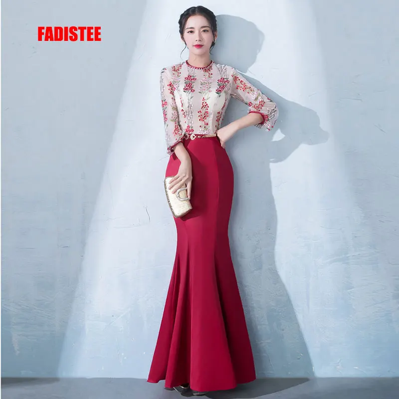 Модное Новое поступление элегантные вечерние платья для выпускного вечера Vestido de