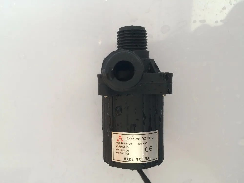 

3pcs/ Lot 12V DC Mini Water Pump 40F-1240 780LPH 4M For Water Circulation Aquarium Submersible Pump Low noise