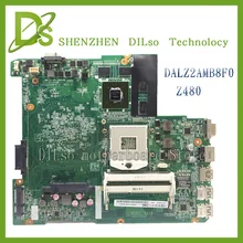 For Lenovo Z480 DALAZ2AMB8F0 REV:F laptop motherboard Z480 for lenovo new original motherboard 100% tested