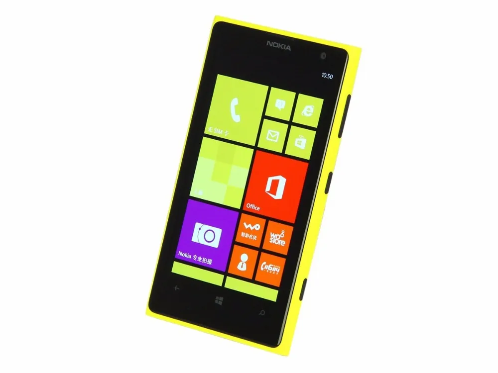 Nokia Lumia 1020 разблокированный 4," сенсорный экран двухъядерный wifi Windows OS Smatphone 41.0MP Camra 1080P 32GB rom мобильный телефон