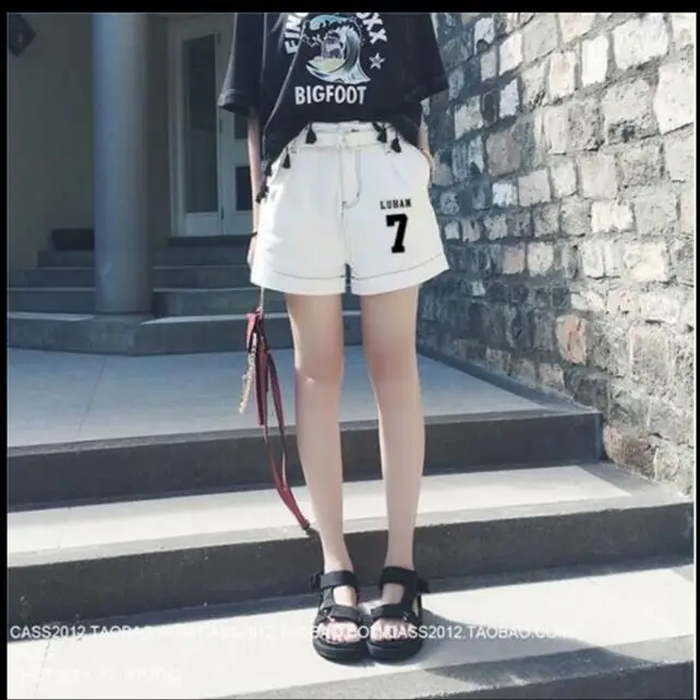 Летние шорты EXO SEHUN CHANYEOL BAEKHYUN новая Корейская версия K POP|shorts hot pant|hot pantsshorts |