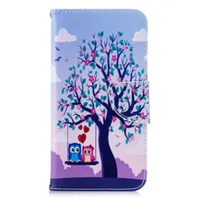 

Flip Case for Xiaomi Redmi 6A Color Painted Stand Back Cover for Redmi 6 Card Pocket Phone Protective Cases