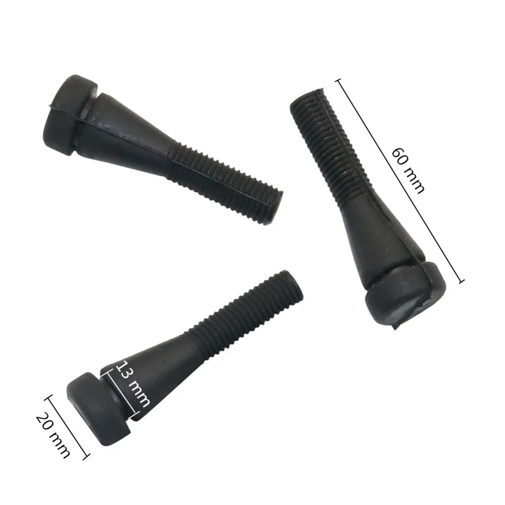 50 Pcs 60mm Poultry Rubber Rod Pigeon Quail Length Rubber Plucking Fingers Removal Machine Glue Stick Plucker 2