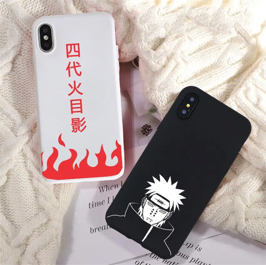 Sasuke Naruto Soft Silicone cover case for iphone 7 6 6s plus 7plus 8plus case Phone Cover for iphone 8 6 6s 7 plus X XR XS Max