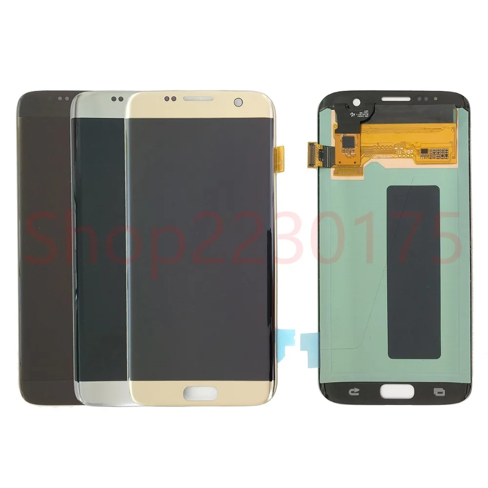 

For Samsung Galaxy S7 Edge G935F G935A G935FD Super AMOLED LCD Display Touch Screen Digitizer Assembly Replacement Parts