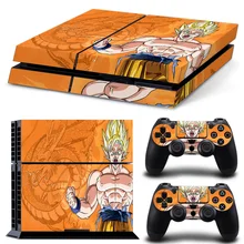 Dragon Ball Z Vinyl Decal for PS4 Skin Stickers for Sony PlayStation 4 Console and 2 Controllers Decorative Skins TN-P4-1976