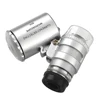 60X Handheld Magnifying Glass Mini Pocket Microscope Loupe UV Currency Detector Jeweler Magnifier With LED Light 4
