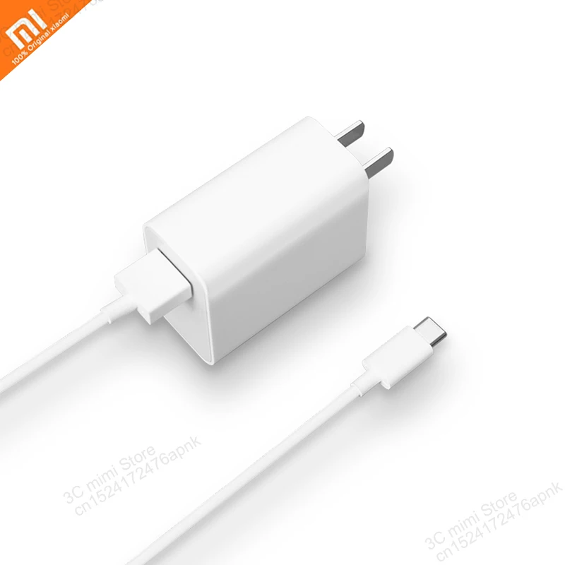 Xiaomi высокоскоростной набор быстрой зарядки 27 Вт штепсельная Вилка для + линия