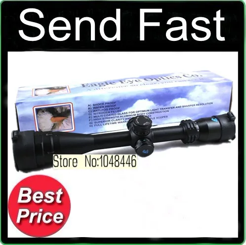 

hunterking Hunting EAGLE EYE 4-16X40AOE Mil-Dot differentiation Sight Rifle Scope with Free Mounts