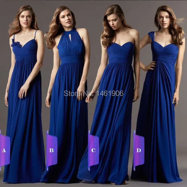 Sapphire Blue Bridal Dresses