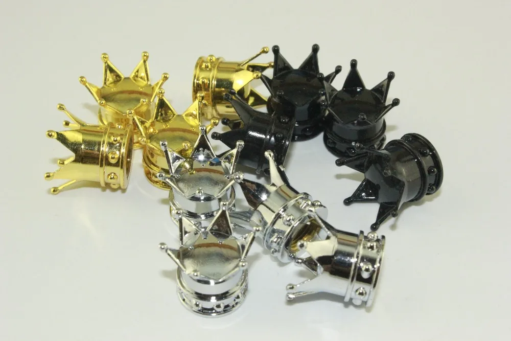 

Cycling motorcycle car univeral crown-like valve cap cycling Ventile Air Stems Cover dust cover