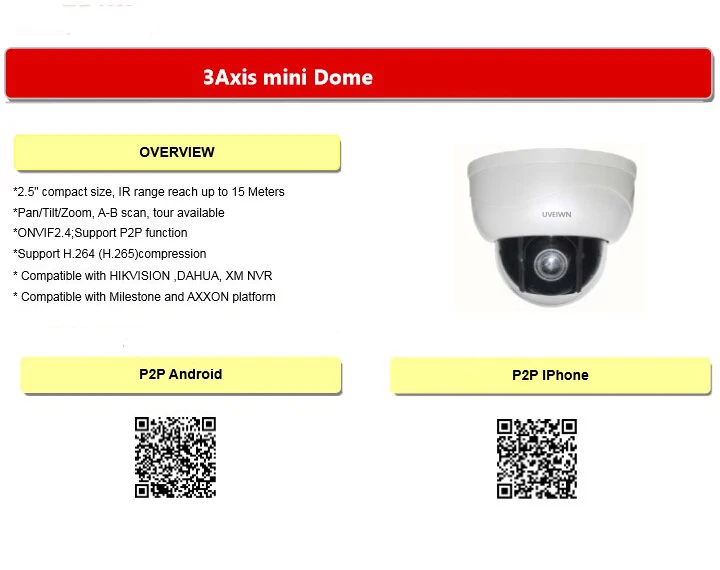 UVEIWN Новый 2.5 Дюймов 4.0MP 2.8 мм/4 мм/6 мм/8 мм fix объектива H.265 P2P облако ip-камера МИНИ 4MP Купольная IP Onvif Безопасности камера