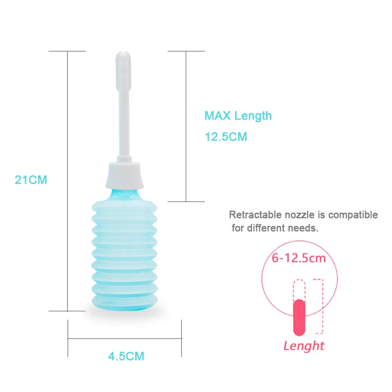 4 шт./кор. многоразовые выдвижной вагинальная спринцовка медицинский влагалище клизма мыть Ректальный очиститель ануса интимной гигиены для женщин; туфли-лодочки ирригатор для полости рта воды ирригатор 100 мл