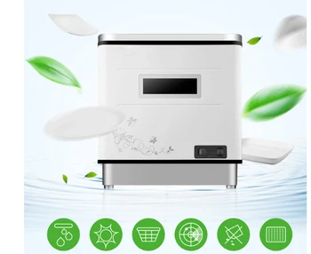 

household dishwasher small automatic plate washing tabletop disinfectant Top open electrical dishwasher washing machine