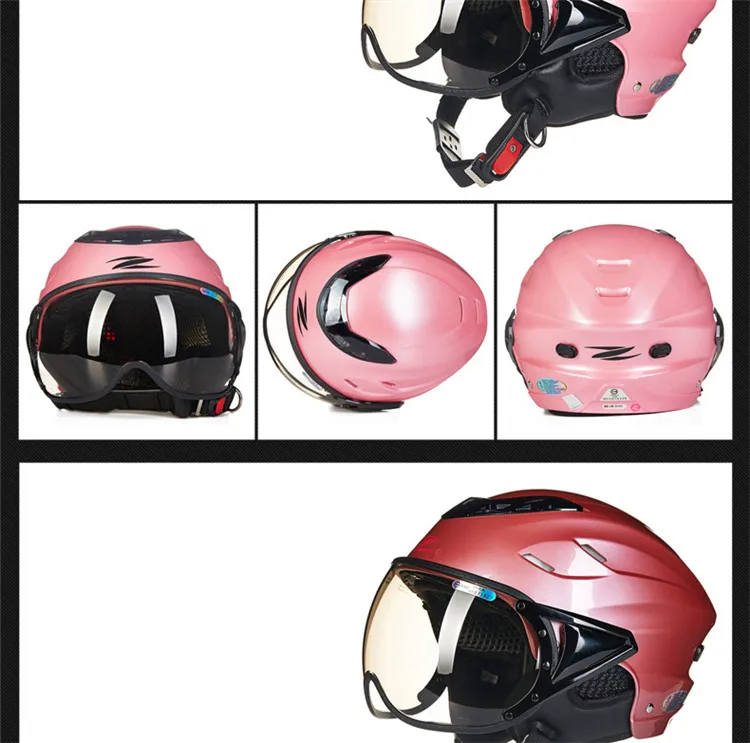 Сотовый дизайн мотоциклетный шлем с открытым лицом Половина емкости да Motocicleta Cascos Para Moto шлем каск руля скутер шлемы