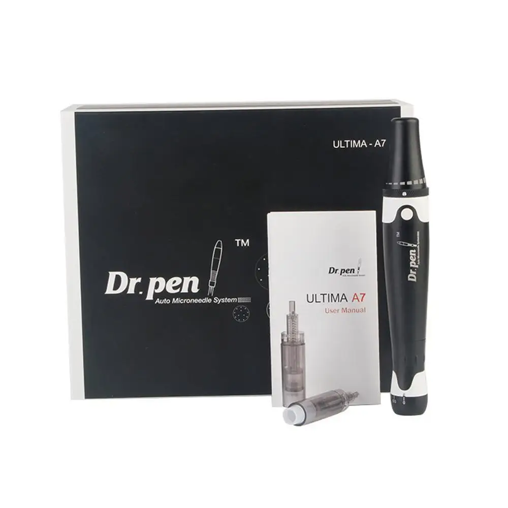 Проводная Dr.Pen A7 Перманентная подводка для бровей Подводка губ микро иглы Дерма