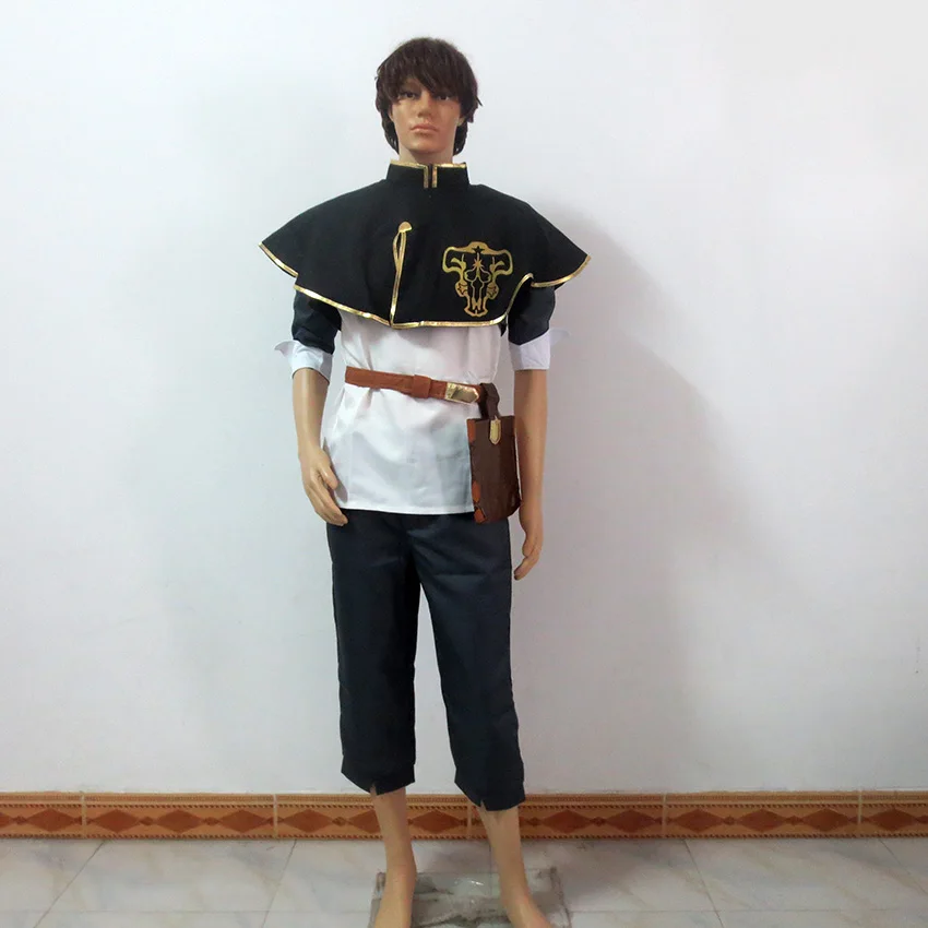 Black Clover Asta Bull Christmas Party Halloween Uniform Outfit Cosplay 