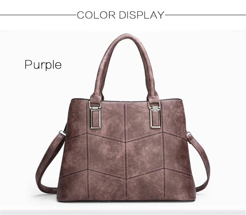 Women Luxury Leather Handbags High Quality Women Bags Designer Ladies Shoulder Bag Woman Big Tote Messenger Bags For Women