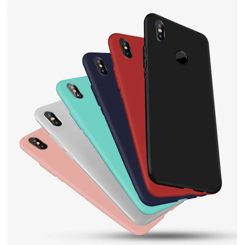 For Xiaomi Redmi 6 Pro Case Redmi Note 6 Pro Silicone Matte Soft Case For Redmi 6a 7a 8a Note 7 Note 8 Pro Back Cover Case Phone Case Covers Aliexpress