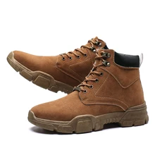 Брендовые мужские ботинки Martins кожаная обувь для взрослых обувь мотоциклетные мужские Ботильоны работы пинетки осень мужские кроссовки Zapatos de Hombre