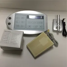 Татуировки Наборы цифровой Перманентный Макияж бровей и губ ручка комплект+ 30 Вышивка Крестом Иглы+ ЖК-дисплей Питание