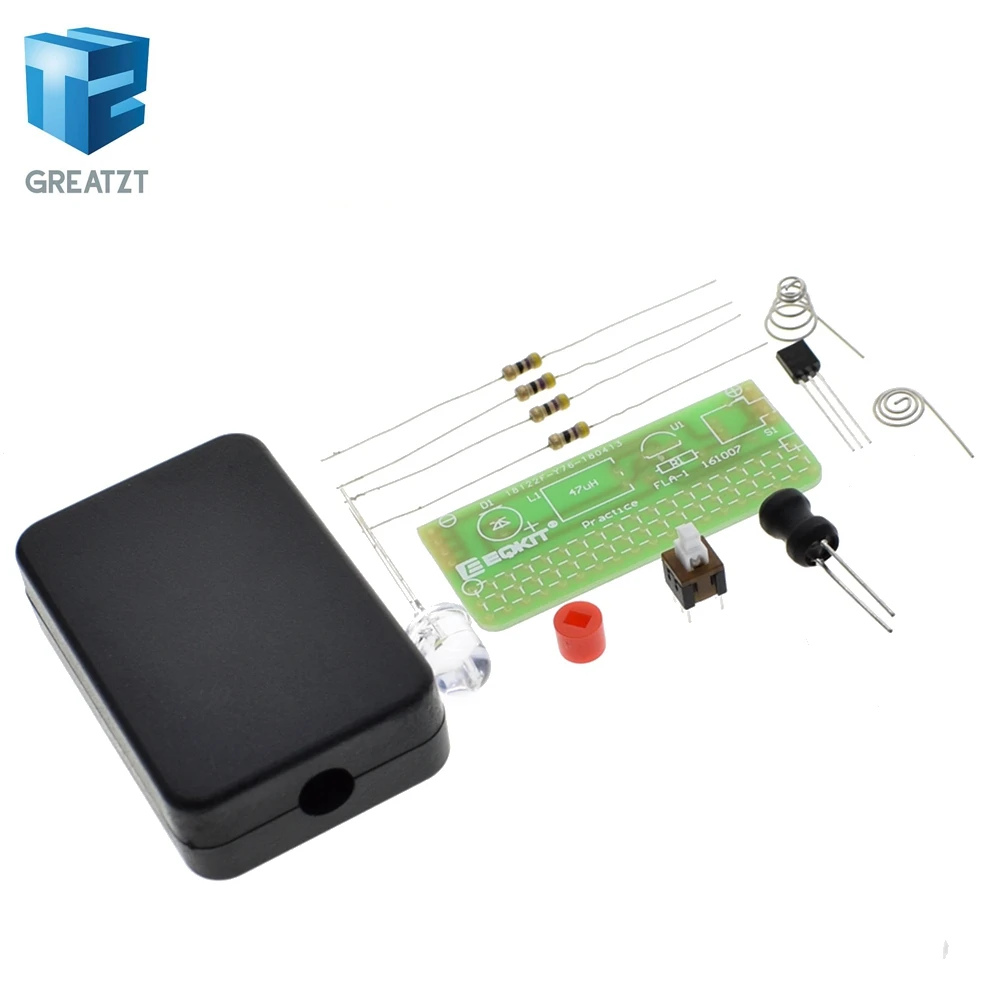 

GREATZT Wholesale Price 1 Set FLA-1 Simple Flashlight Kit DIY Module 1.5V 55x35x11.5mm Precise For DIY Kits