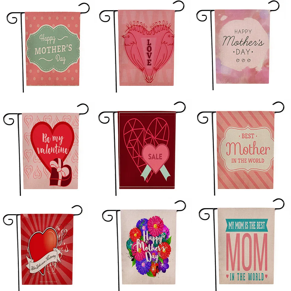 

2019 New Arrival Fashion New Custom Mother's Day Weatherproof Decoration Garden Flag 12x18 inch High Quality Hot Sale Home#35