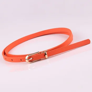 

Casual Slim Fashion Women Belt Wear Resistant Pin Buckle PU Leather Tie Decorative Lightweight Adjsutable Fastening All Match