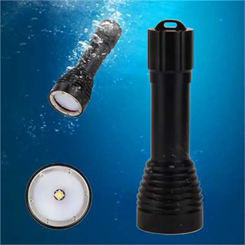 5000lm XM-L2 Scuba Diving Photography Underwater Video powerful LED Flashlight Torch led flashlight 18650 fanatic #3S26 (5)