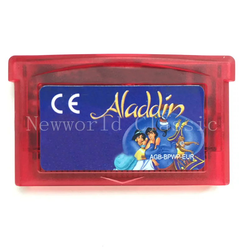 

Aladdin EUR Version for 32 Bit Video Game Cartridge Console Card US/EU Version